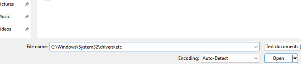 Windows system-wide blocking