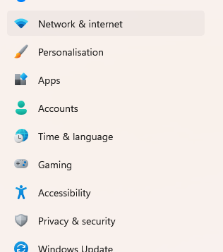 Blocking websites - parental control