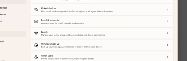 Blocking websites - parental control