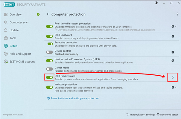 ESET Folder Guard 2