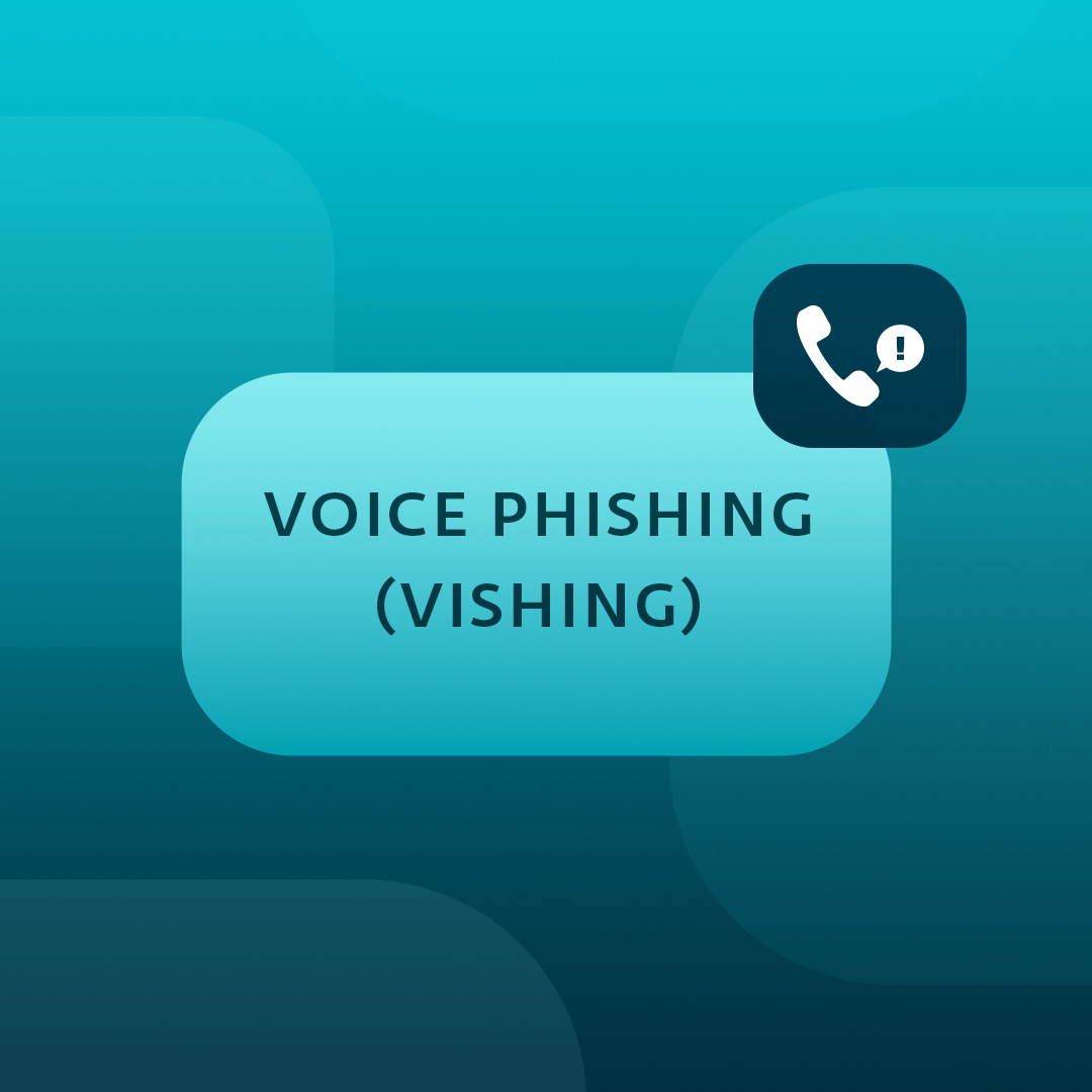 Voice phishing (vishing)