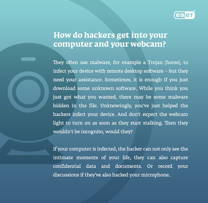 How hackers get into your computer and your webcam
