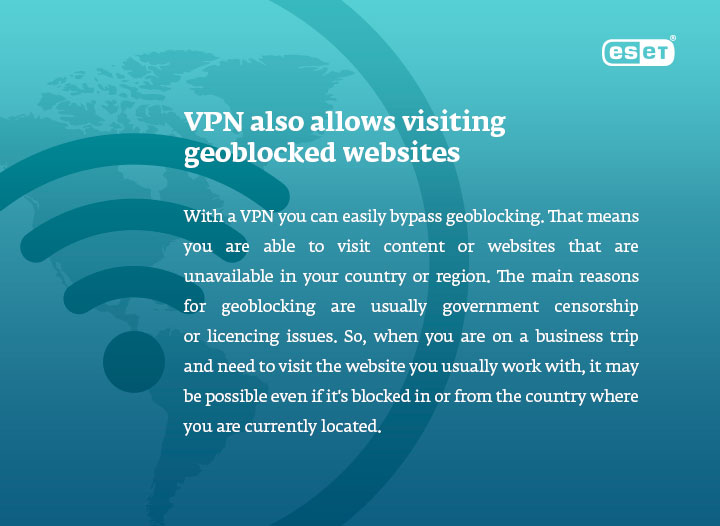 Infobox - VPN allows visting geoblocked websites