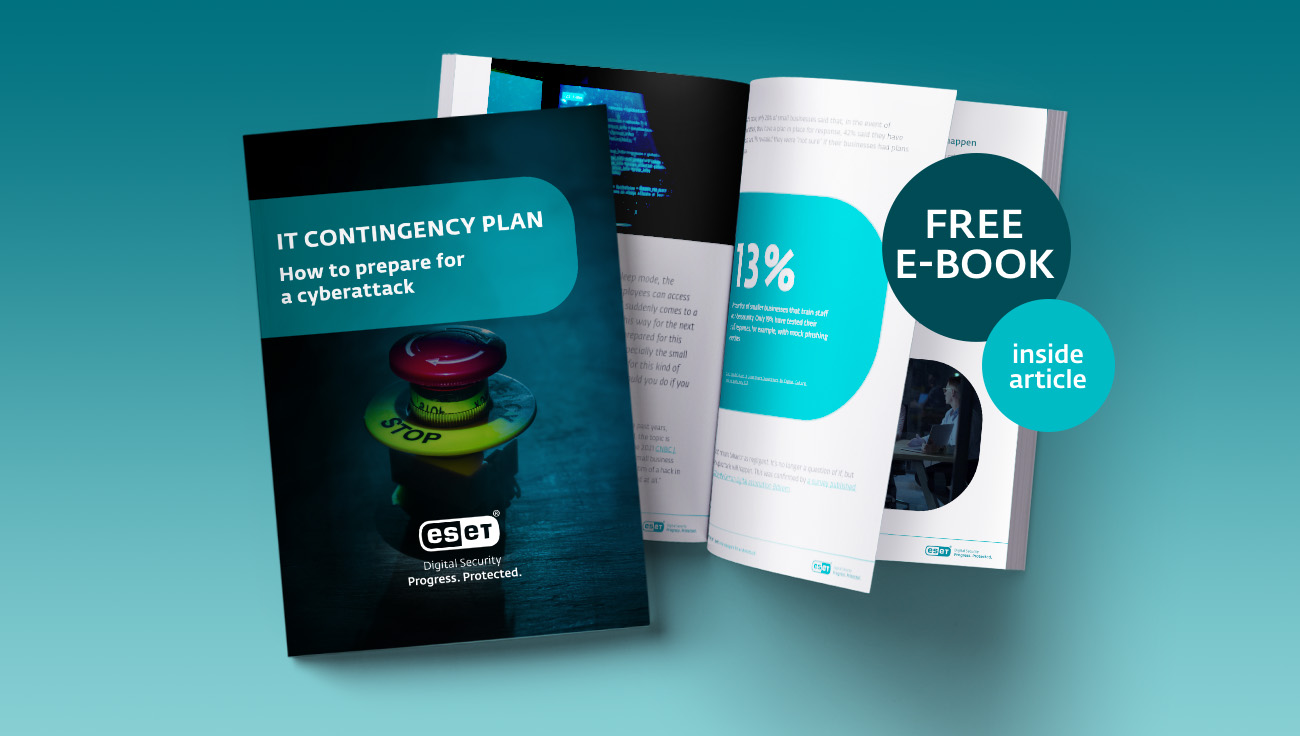 IT contingency plan: How to prepare your company for a cyberattack? (+Downloadable eBook)