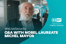 ESET entrevista Michel Mayor, ganhador do Prêmio Nobel
