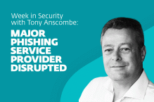 Major phishing-as-a-service platform disrupted – Week in security with Tony Anscombe