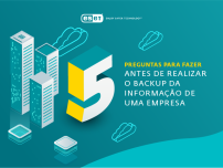 Quais perguntas uma empresa deve fazer antes de realizar o backup de suas informações?