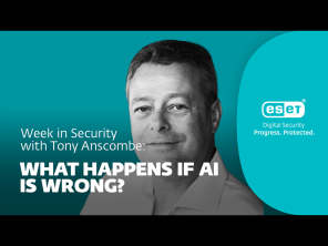 What happens if AI is wrong? – Week in security with Tony Anscombe