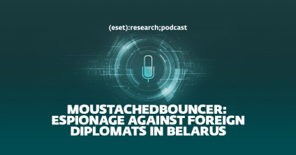 ESET Research Podcast: Unmasking MoustachedBouncer