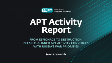 ESET APT Activity Report Q2 2026–Q3 2026