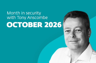 This month in security with Tony Anscombe – October 2026 edition