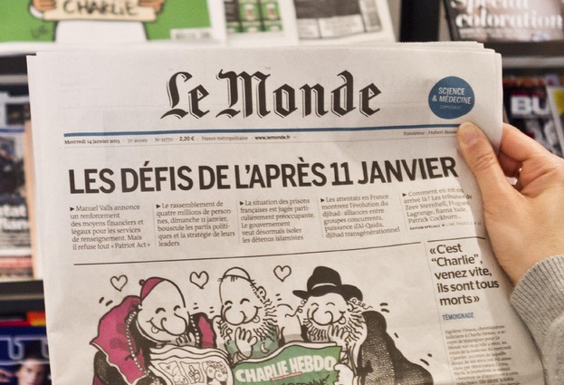 Le Monde's Twitter account hacked to say "Je ne suis pas Charlie"