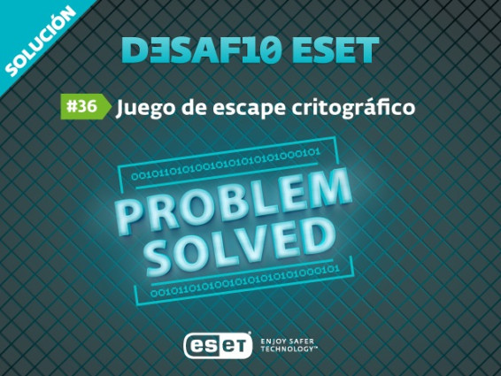 Solución al Desafio ESET #36