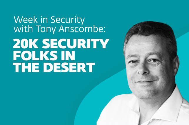 20,000 security guards in the desert – Safety Week with Tony Anscombe