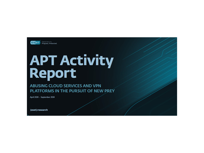 ESET APT Activity Report