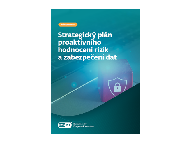 Strategický plán proaktivního hodnocení rizik a zabezpečení dat
