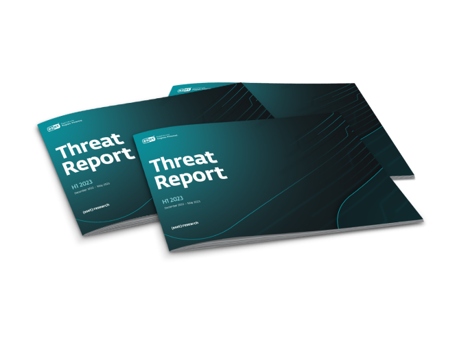 ESET Threat Report H1 2023