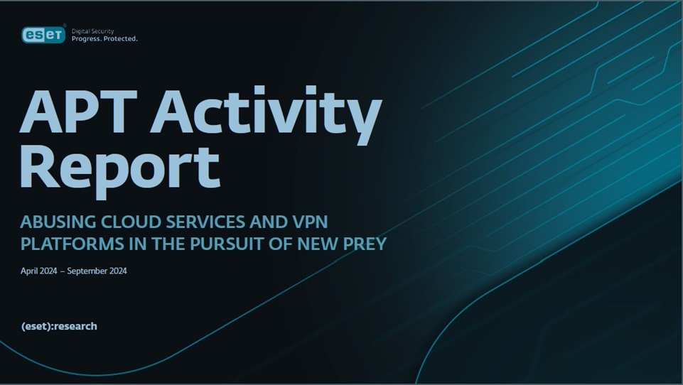 ESET APT Activity Report