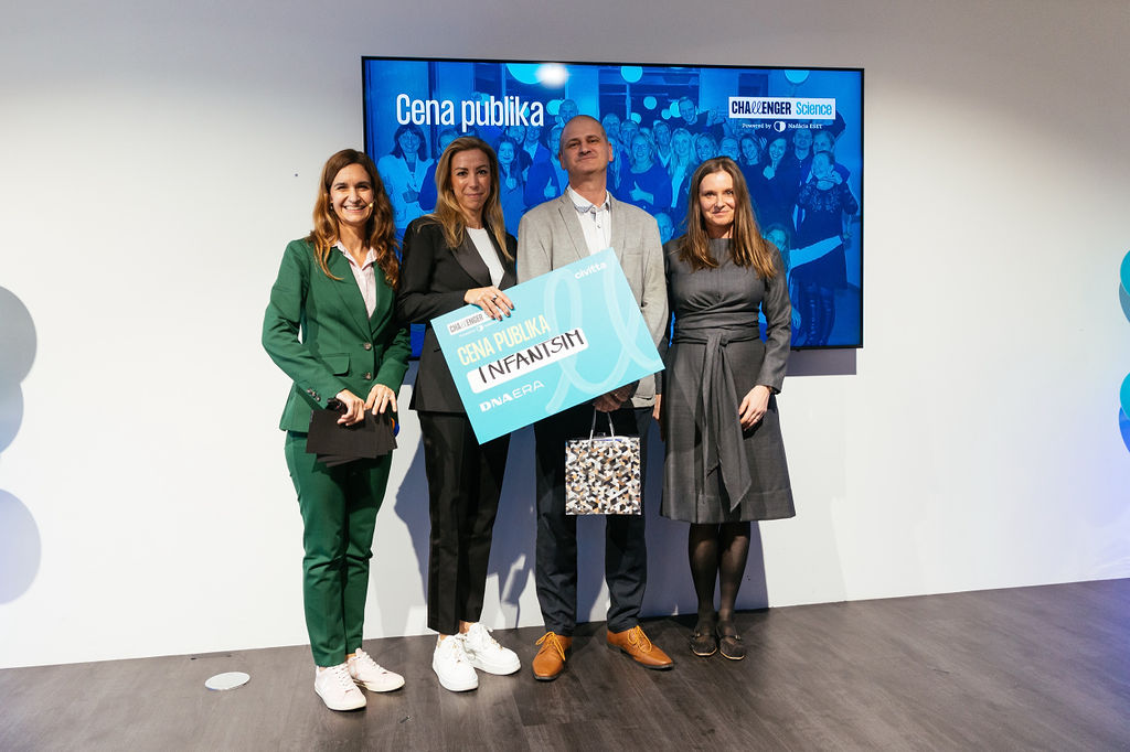 Thanks to the Challenger Science programme, winners of the Audience Award are now launching their own start-up.