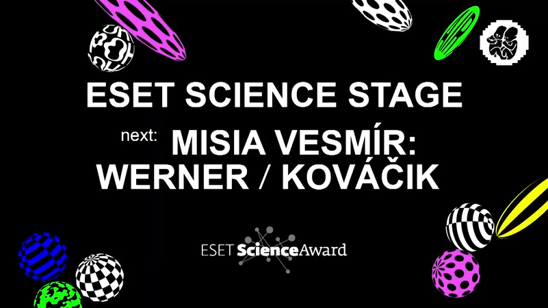 VIDEO POHODA 2020 - ESET Science stage: Misia VESMÍR