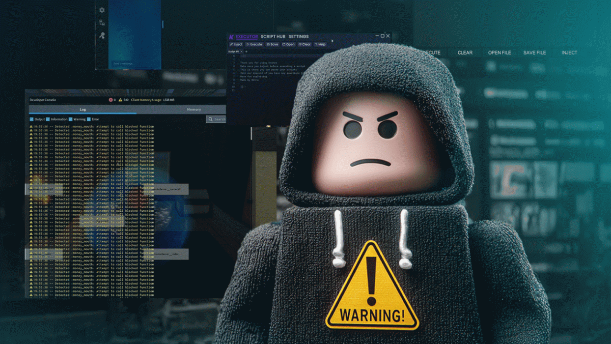 Roblox Executor: Es ist alles Spaß und Spiel, bis jemand gehackt wird
