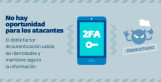 Doble autenticación: activos de la empresa protegidos