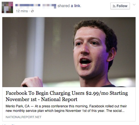 Facebook Rumor: No, Facebook WILL NOT Start Charging - Business 2