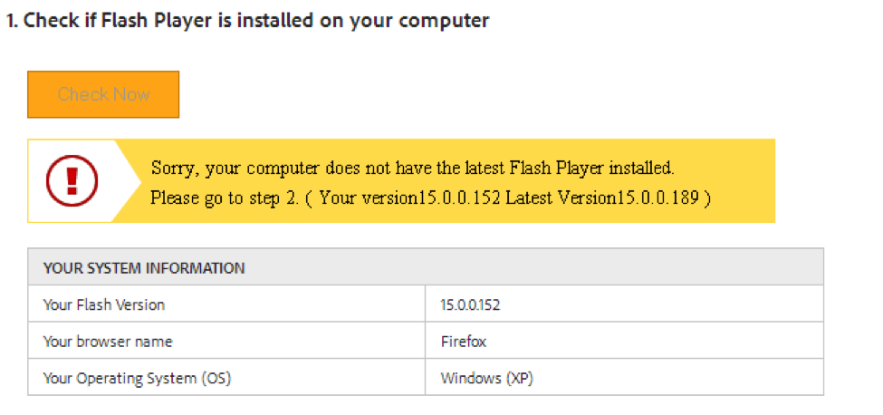 How not to install Adobe Flash Player - Webroot Blog