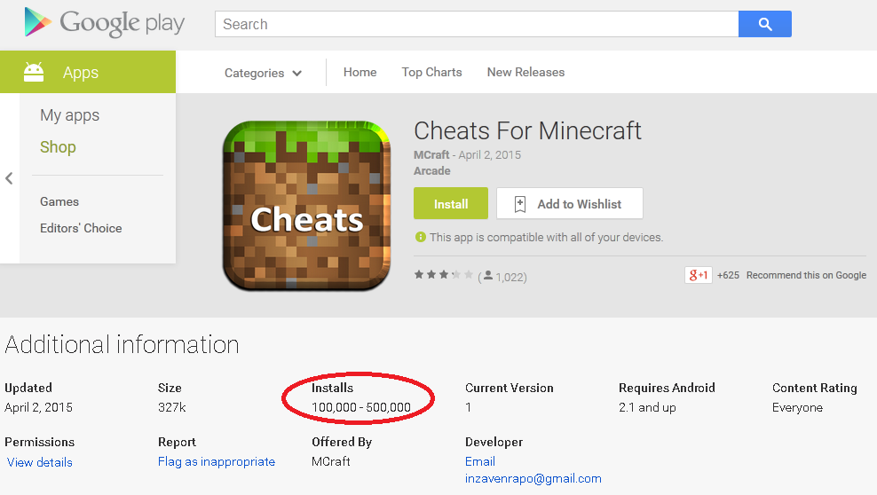 Бесплатный minecraft google play