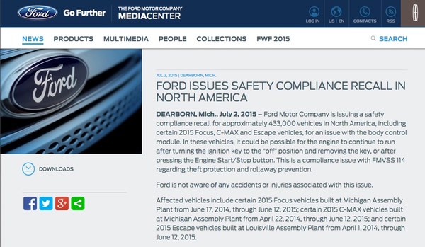Ford advisory