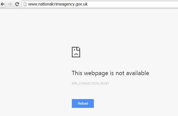 NCA website down