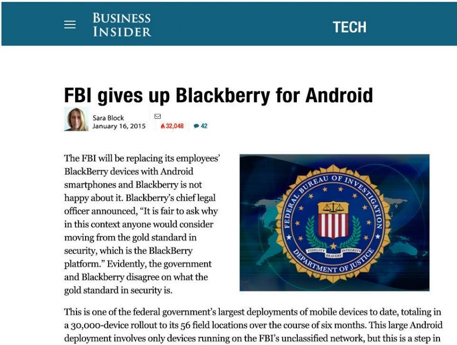 fbi blackberry android