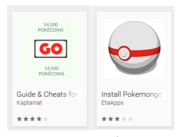 fake pokemon