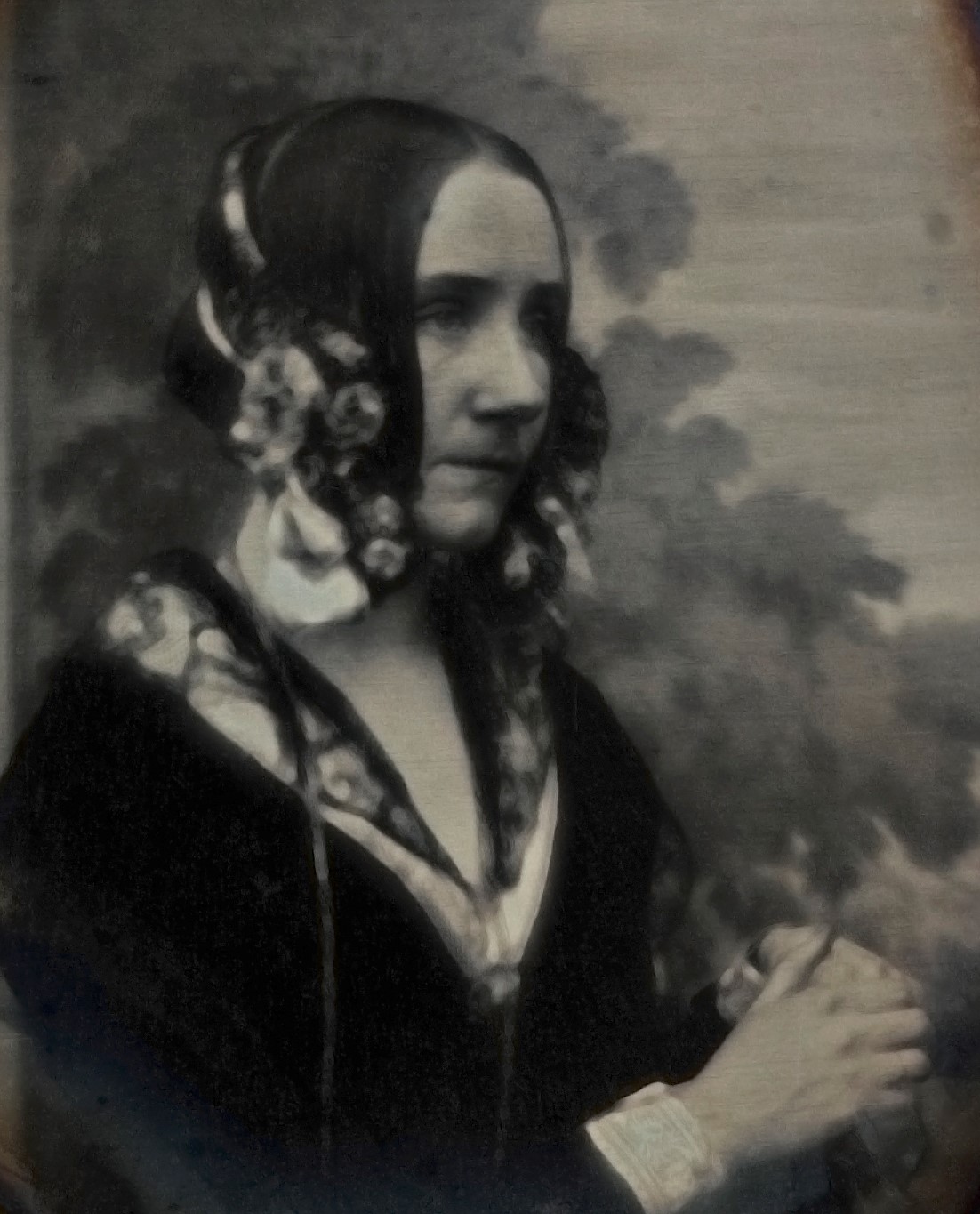 La seule photo connue d’Ada Lovelace (1842)