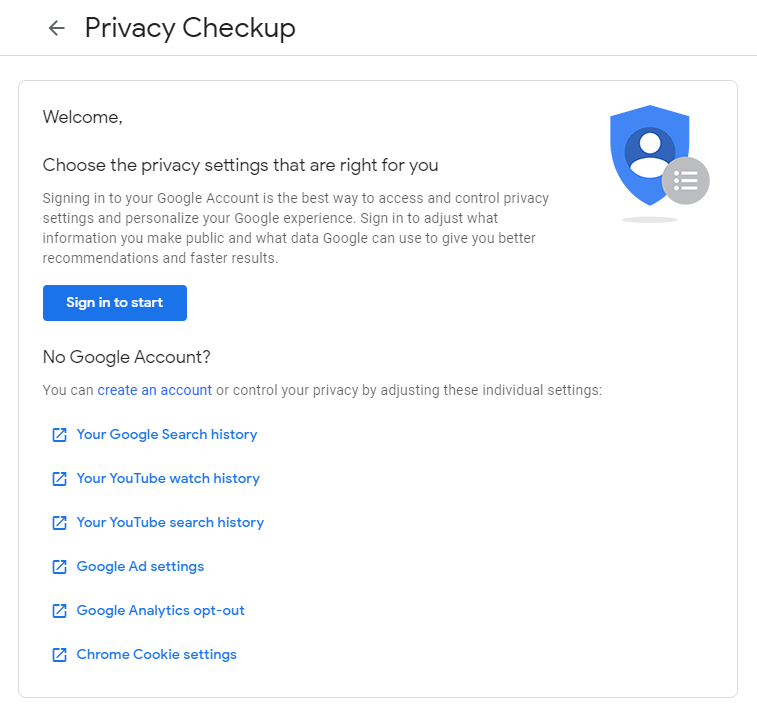 How to take charge of your Google privacy settings