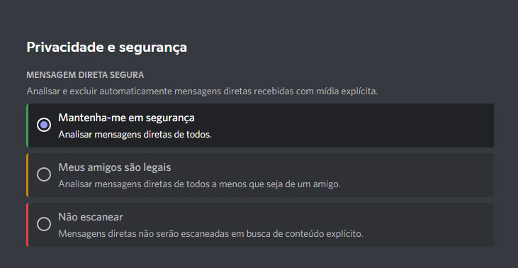 Guia de configurações de segurança do aplicativo Discord - Internet Matters