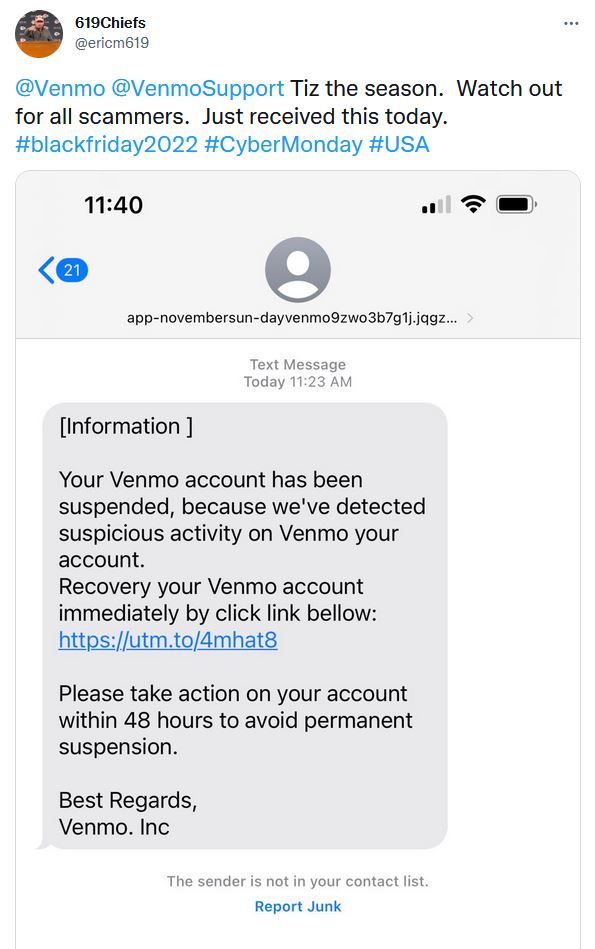 SCAM ALERT – Text Message Scam Business Costs Assistance Program