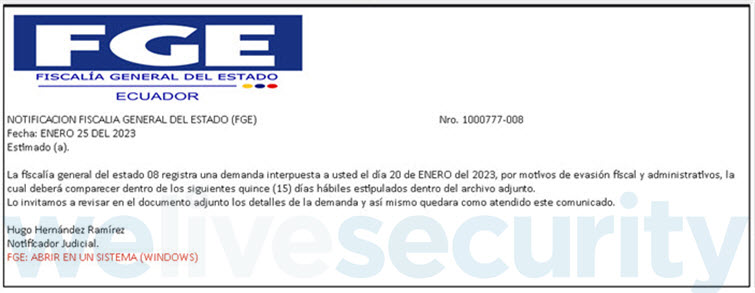 FiscaliaEcuador-mailfalso