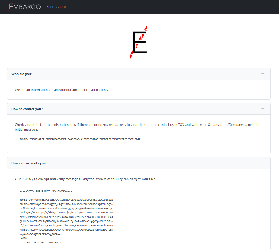 figure 1 - embargo about page