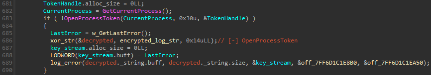 figure 8 - log msg decryption