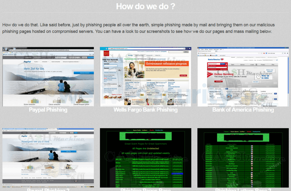 Figure 3. Cybercriminals explaining things step by step