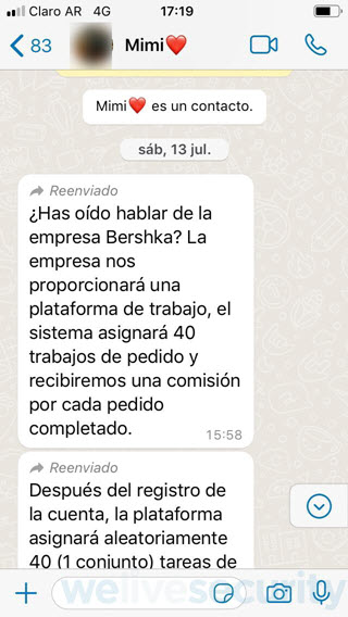 Whatsapp-estafas-ofertas-trabajo-scams-bershka