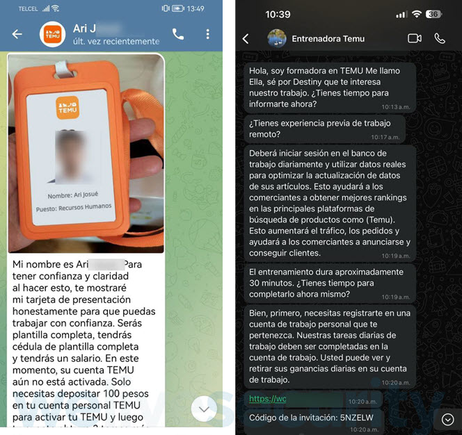 Whatsapp-estafas-ofertas-trabajo-scams-temu