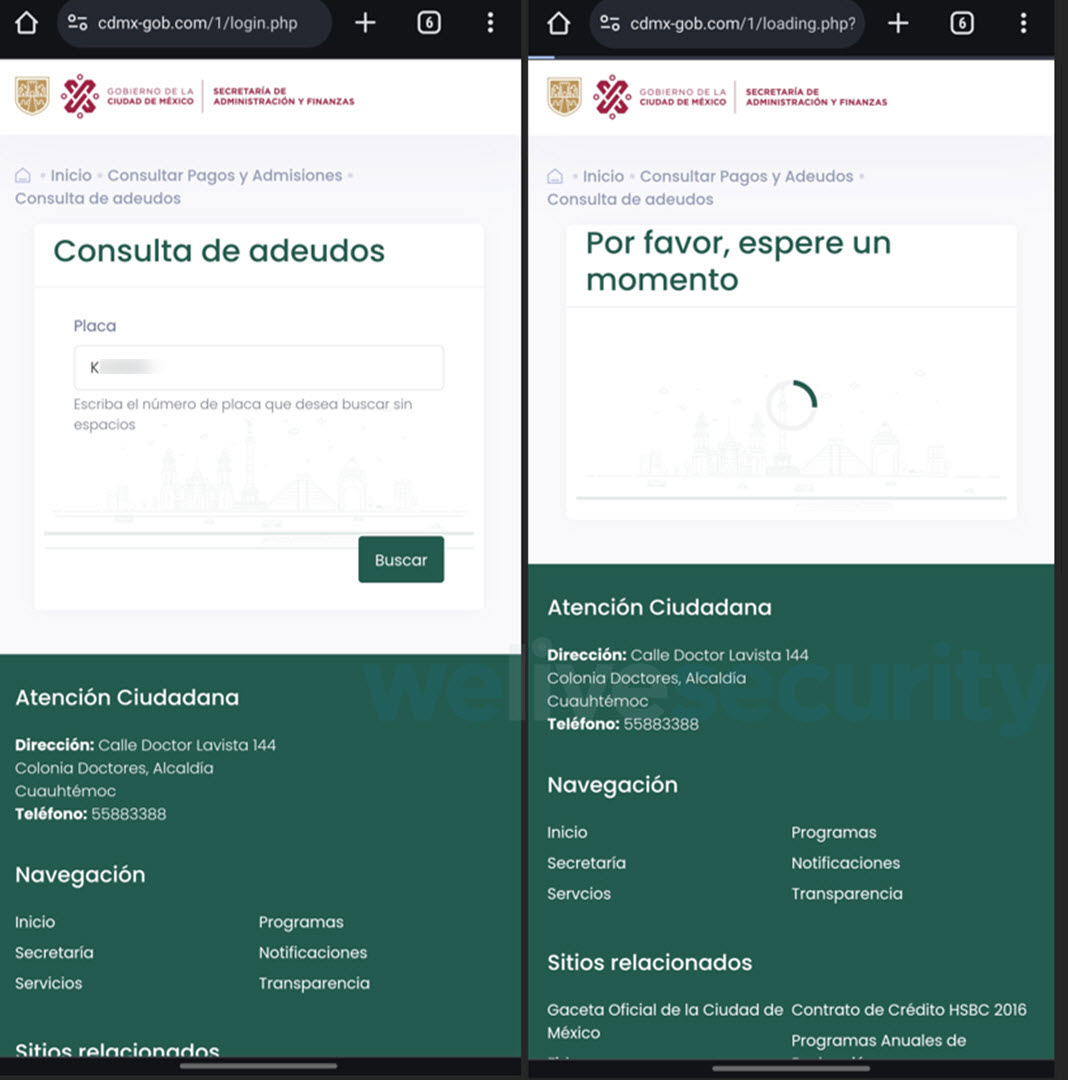 Phishing-sms-gobierno-mexico-sitio-falso-aduedos