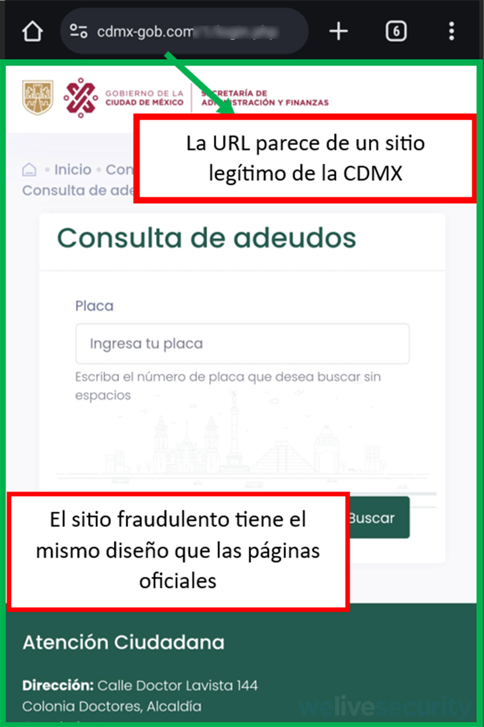 Phishing-sms-gobierno-mexico-sitio-falso