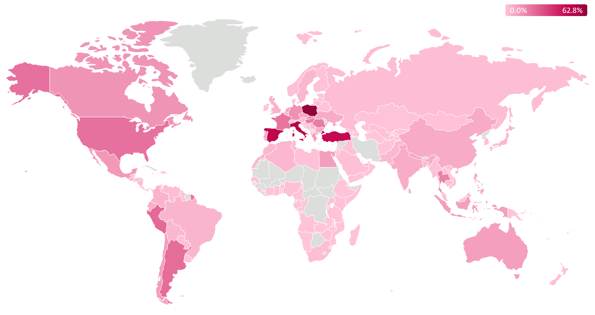 Figure 1. Worldwide Danabot detections as seen in ESET telemetry since 2018 Figure 1. Worldwide Danabot detections as seen in ESET telemetry since 2018