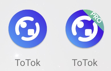 Figure 11. Official (left) and malicious (right) ToTok app icons