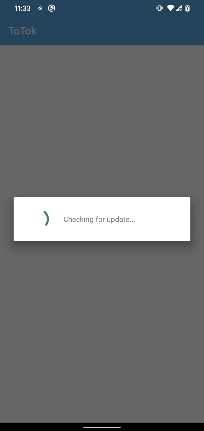 Figure 15. Checking whether an update is available