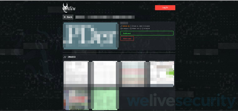 Data leak sites- grupos ransomware- 5